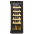 Hoover HWCB 30 UK/N - Black 19 Bottle Capacity Wine Cooler - G energy - Display