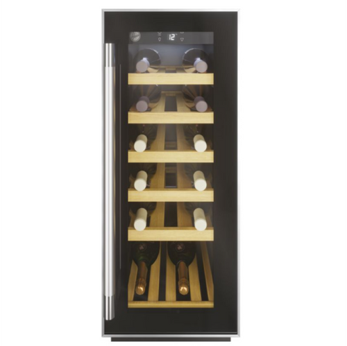 Hoover HWCB 30 UK/N - Black 19 Bottle Capacity Wine Cooler - G energy - Display