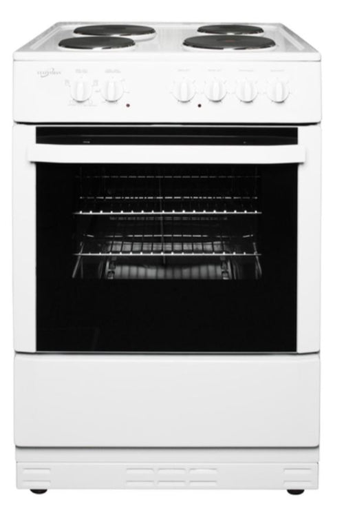 Statesman NAPIER60EW - White 4 Zone Electric Cooker - A energy