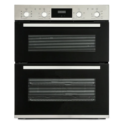Bosch Series 4 NBS533BS0B - Stainless steel Built under Electric Double Oven - Catalytic cleaning - A/B energy - Display