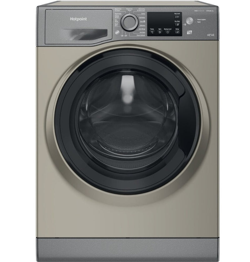 Hotpoint NDB 8635 GK UK - Graphite 8KG/6KG Washer Dryer - 1400 RPM - D energy