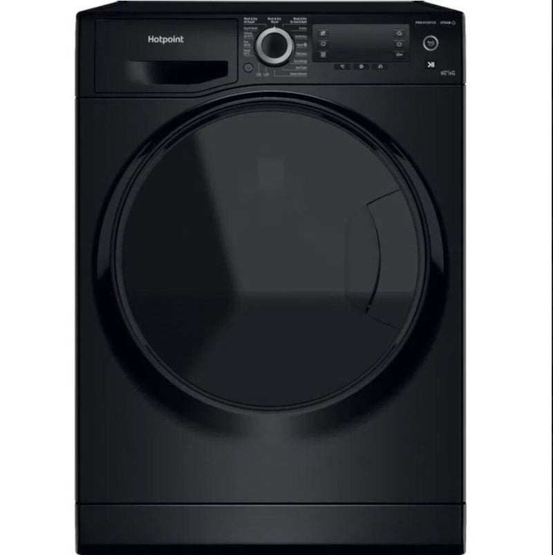 Hotpoint NDD 8636 BDA UK - Black 8KG/6KG Washer Dryer - 1400 RPM - D energy