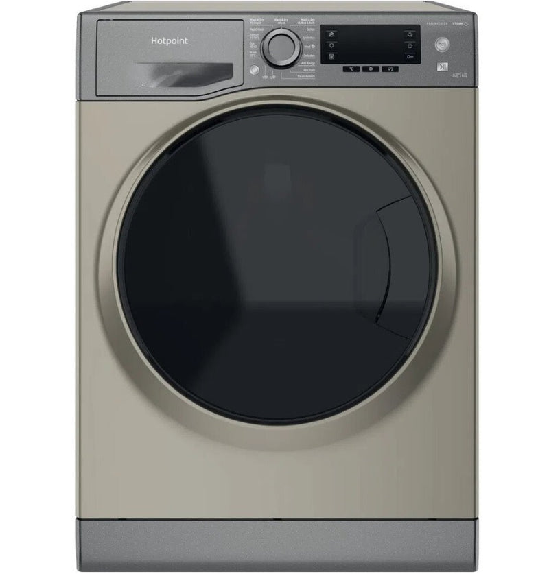 Hotpoint NDD 8636 GDA UK - Graphite 8KG/6KG Washer Dryer - 1400 RPM - D energy