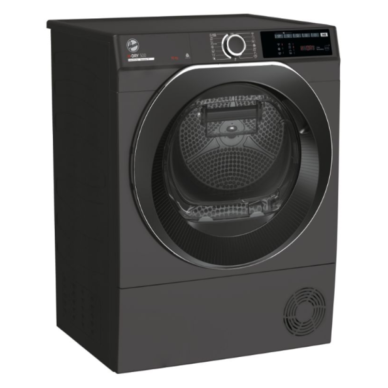 Hoover NDEH10A2TCBER - Wi-Fi Connected Graphite 10KG Heat Pump Condenser Dryer - A++ energy