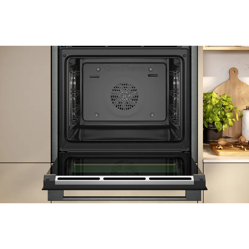 Neff B24CR31G0B - Graphite Built in Electric Single Oven - A+ energy