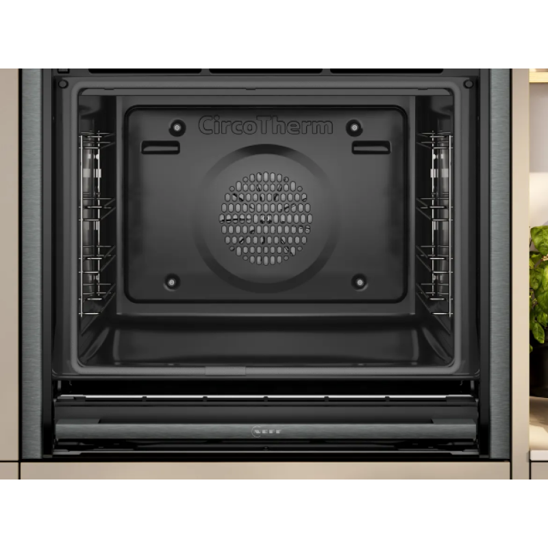 Neff B64CS71G0B - Slide and hide® N90 Series Graphite Built in Electric Single Oven - A+ energy