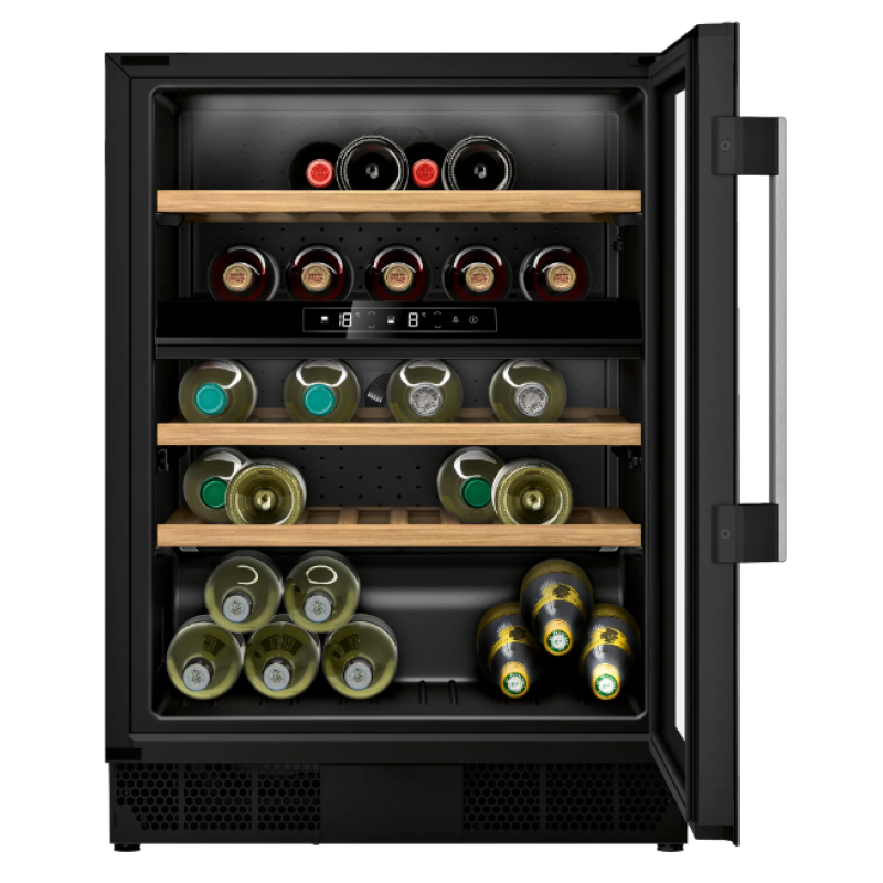 Neff KU9213HG0G - Black 44 Bottle Capacity Wine Cooler - G energy