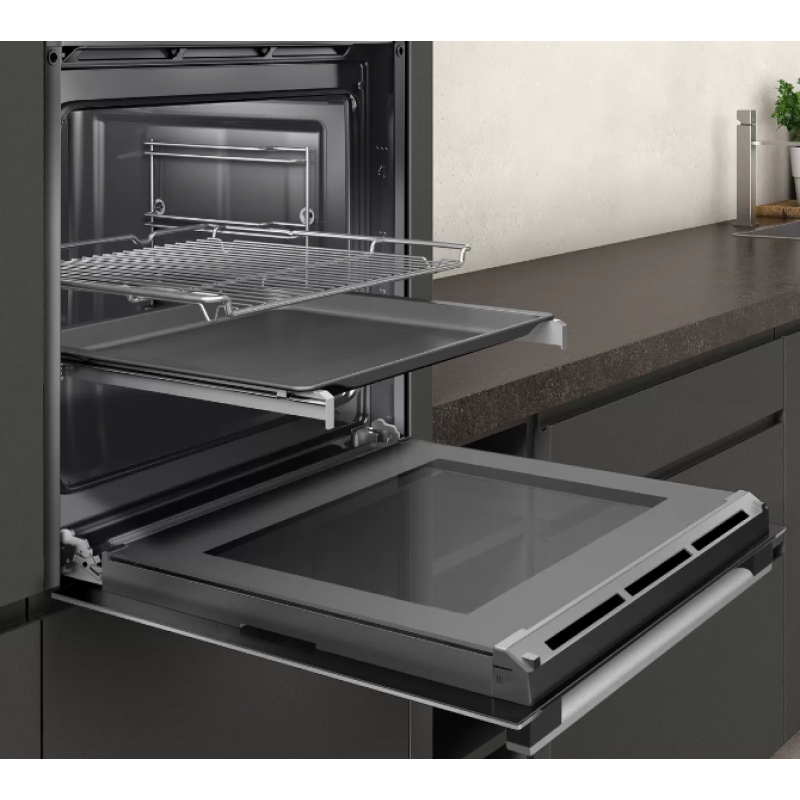 Neff B1ACE4HN0B - N50 Series Stainless steel Built in Electric Single Oven - Catalytic cleaning - A energy