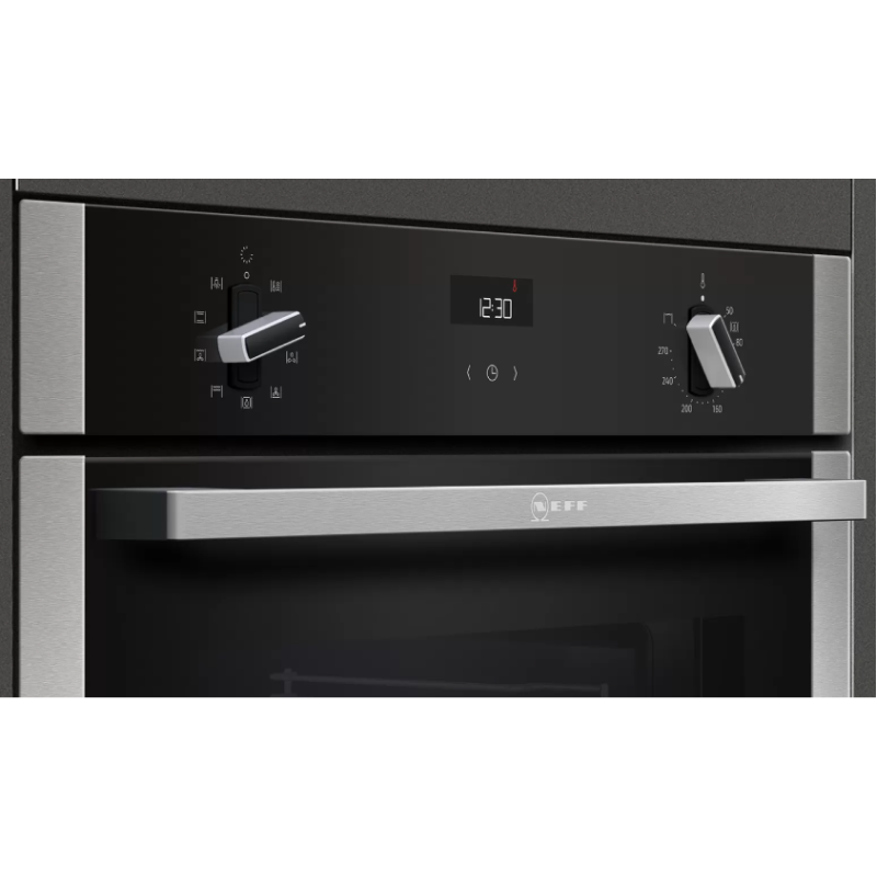 Neff B1ACE4HN0B - N50 Series Stainless steel Built in Electric Single Oven - Catalytic cleaning - A energy