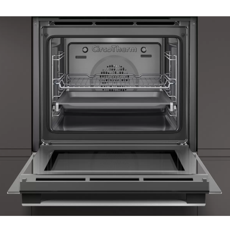 Neff B1ACE4HN0B - N50 Series Stainless steel Built in Electric Single Oven - Catalytic cleaning - A energy