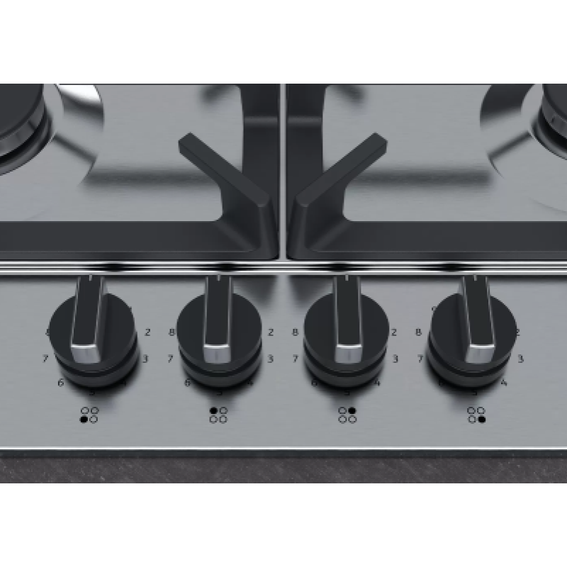 Neff T26DS59N0 - Stainless steel 4 Zone Gas Hob