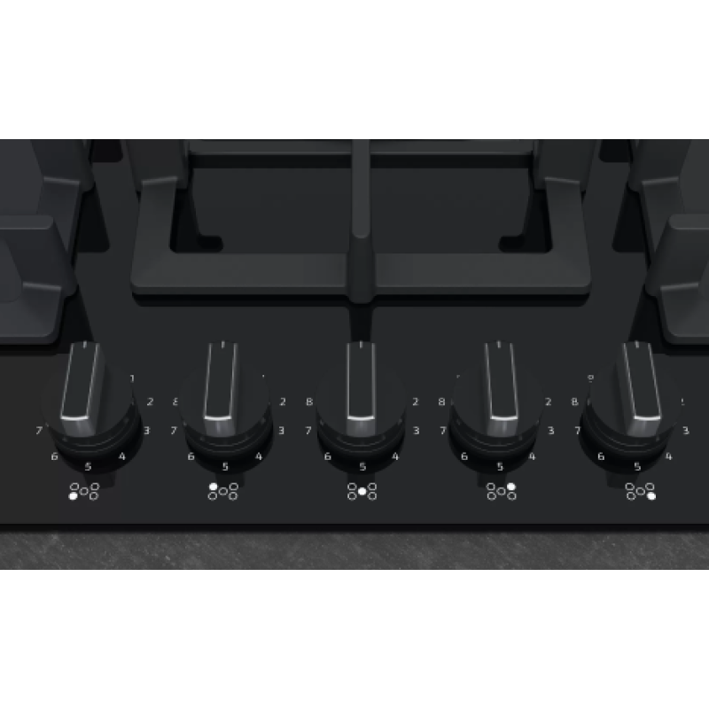 Neff T27CS59S0 - Black 5 Zone Gas Hob