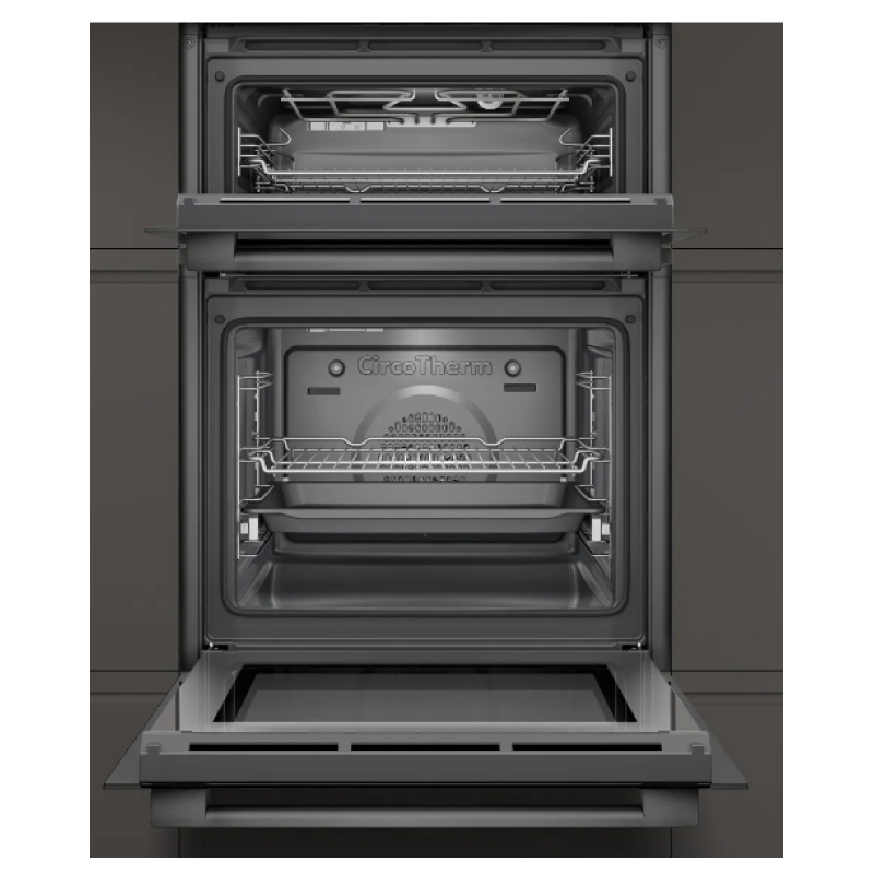 Neff U1ACE2HG0B - Graphite Built in Electric Double Oven - A energy