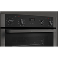 Neff N50 U1ACE2HG0B - Graphite Built in Electric Double Oven - A energy