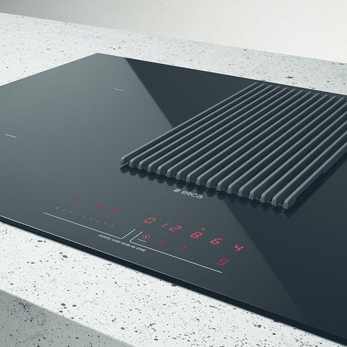 Elica NT-PRIME-RC - Black 4 Zone Venting Hob - A energy - Display