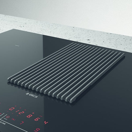 Elica NT-PRIME-RC - Black 4 Zone Venting Hob - A energy - Display