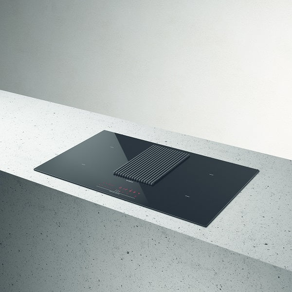 Elica NT-PRIME-RC - Black 4 Zone Venting Hob - A energy - Display
