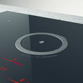 Elica NT-SWITCH-BLK-DO - Stainless steel 4 Zone Induction Hob