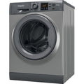 Hotpoint NSWF 946 GG UK - Graphite Freestanding 9KG Washing Machine - 1400 RPM - A energy