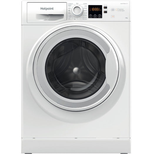 Hotpoint NSWM 1045C W UK N - White Freestanding 10KG Washing Machine - 1400 RPM - C energy