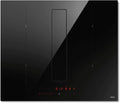 Elica NT-ALPHA-B-80 78cm Vented Induction Hob  Ducted/Recirculating Ventilation, Black, A Rated