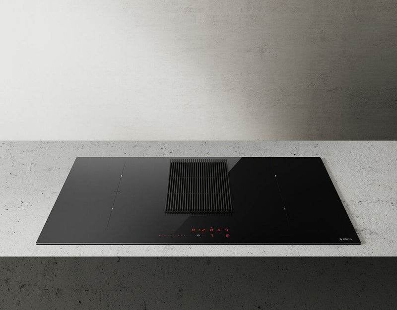 Elica NT-PRM-PLS-S-RC - Black 80cm Venting Hob - Induction - A Energy
