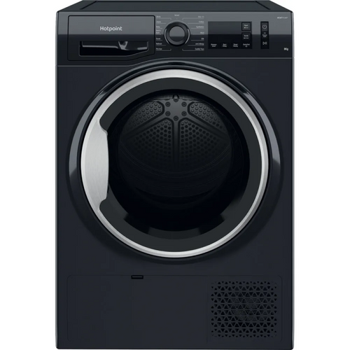 Hotpoint NT M11 82BSK UK - Black 8KG Heat Pump Condenser Dryer - A++ energy