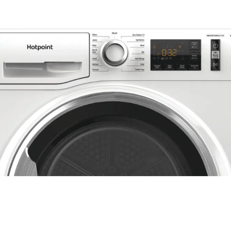 Hotpoint NT M11 8X3XB UK - White 8KG Heat Pump Condenser Dryer - A+++ energy