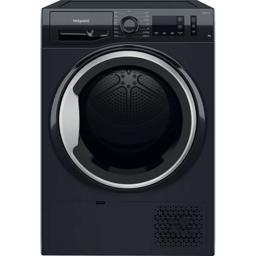 Hotpoint NT M11 92BSK UK - Black 9KG Heat Pump Condenser Dryer - A++ energy