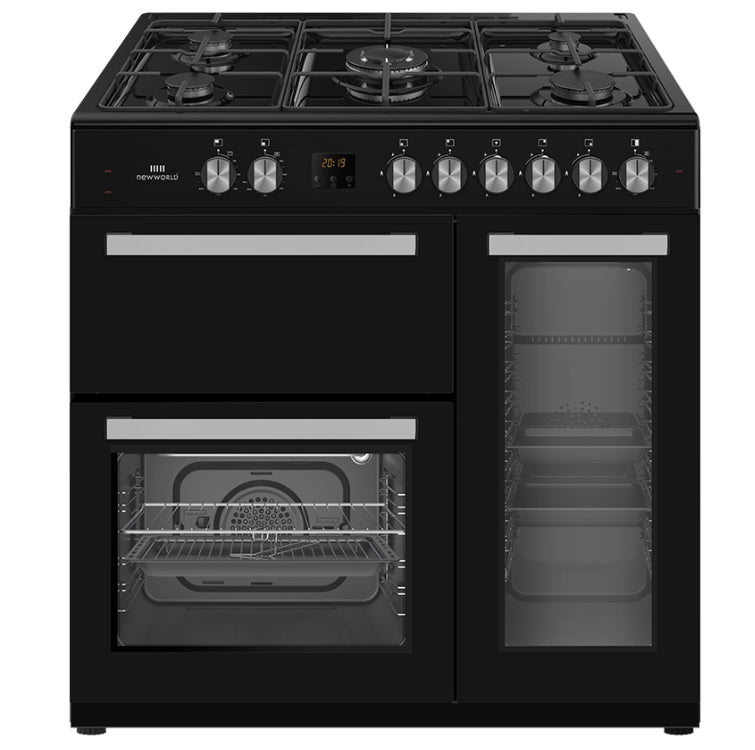 New World NW91DF3BL - Black Cooker - A energy