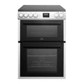 New World NWDO60CS - Silver 4 Zone Electric Double Oven - Manual cleaning - A energy