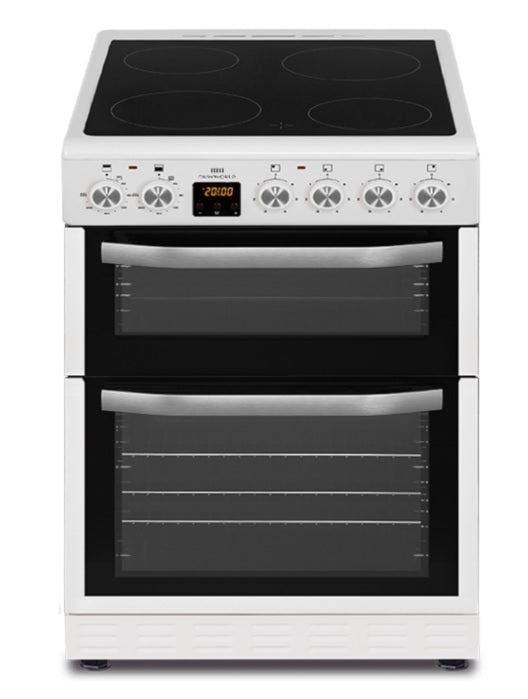 New World NWTOP63DCW - White 4 Zone Electric Cooker - A energy