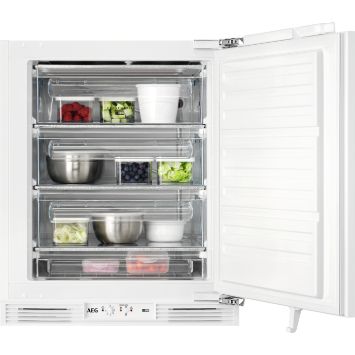 AEG OAB6I82EF - Frost Free Integrated Upright Freezer  - E energy