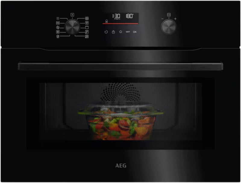 AEG OO5NK40XK - Black 41L Built-In Combi Microwave - 1000W
