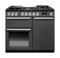 Rangemaster Nexus 100 NEX100DFPSLT/CM1 - Slate Dual Fuel Range Cooker - 5 Cooking Zones - A Energy