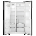 Teknix THSBS1791INBIX - Black American Fridge Freezer - Non-plumbed - E energy