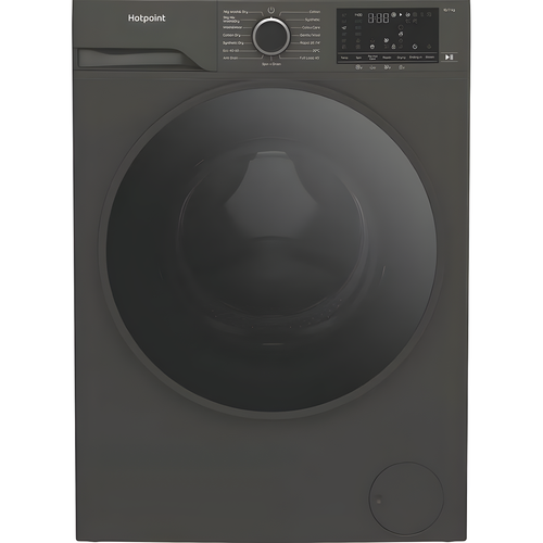 Hotpoint HBD 1781G ANTISTAIN UK - Grey Washer Dryer - 10KG Wash 7KG Dry - D Energy