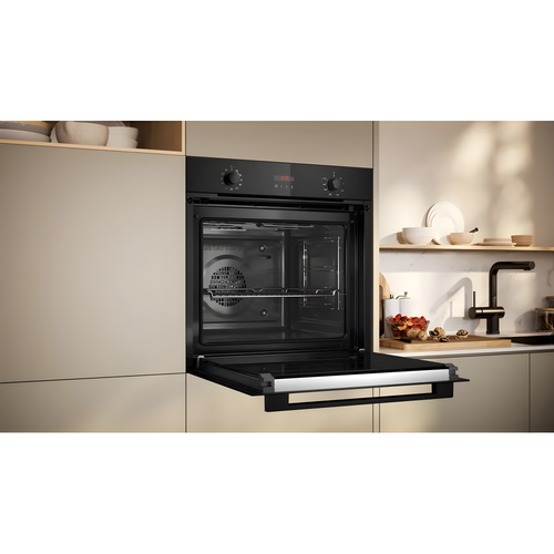 Neff B2DCG7AK3B - Black Single Oven - 71L - A+ Energy