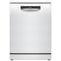 Bosch SMS6ZCW10G - White Freestanding Dishwasher - B energy