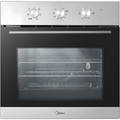 Midea MBO65M90M1-SS - Stainless Steel Built-In Electric Single Oven - 70L - A Energy
