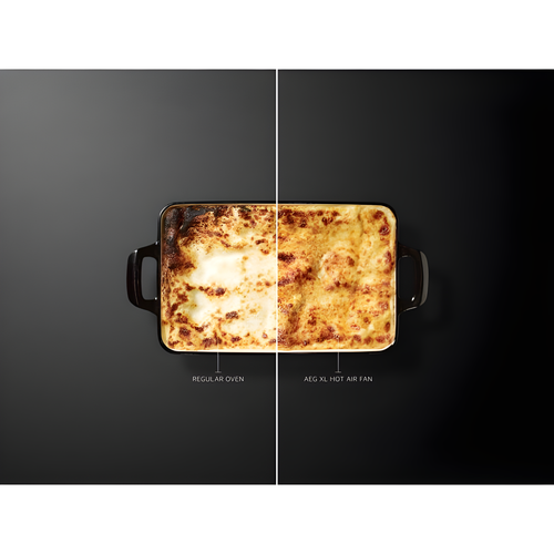 AEG KMX365060B - Black 43L Integrated CombiQuick Microwave Oven - 1000W, 1900W Grill - A energy