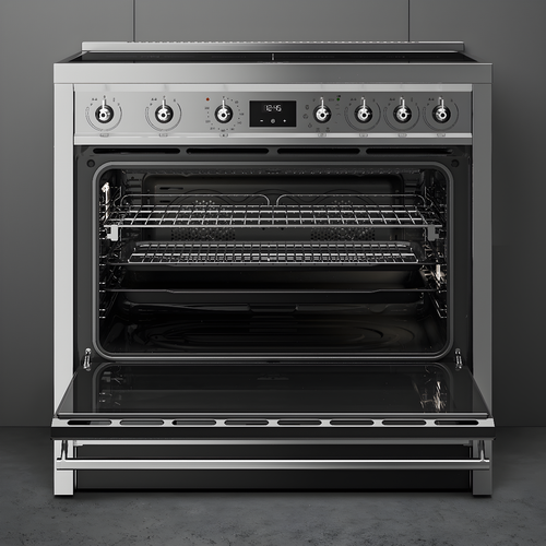 SMEG A90I001PX - Stainless Steel Range Cooker - 115 Litres - A+ Energy