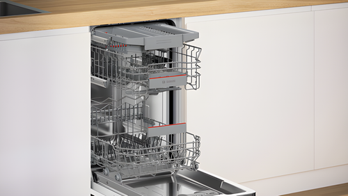Bosch SPV4EMX17G - Slimline Fully Integrated Dishwasher - 10 Place Settings - B Rated