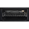 AEG CIX6500ABB - Black Double Oven Induction Electric Cooker - 77/39L Oven Capacity - A Energy Rating