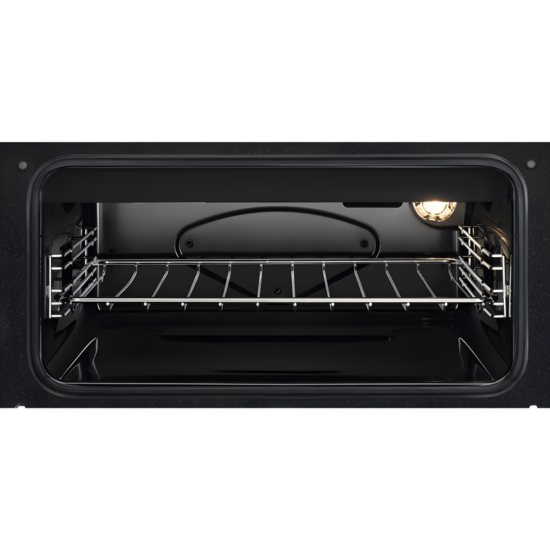 AEG CIX6500ABB - Black Double Oven Induction Electric Cooker - 77/39L Oven Capacity - A Energy Rating
