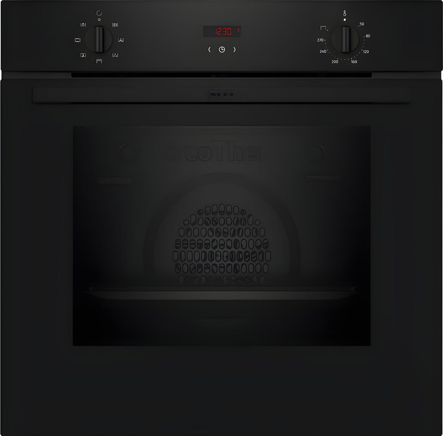 NEFF B1DCC0AK3B - Black Single Oven - 71L Built-In - A+ Energy