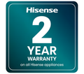 HISENSE RQ5P470SMFE - Black Stainless Steel American Fridge Freezer - 482L - E Energy Rating
