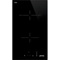 Smeg SE232TD1 - Black 2 Zone Ceramic Domino Hob - 30cm