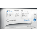 Indesit BWE 81496 XWV UK Freestanding 8kg 1400 Spin Washing Machine - A Rated