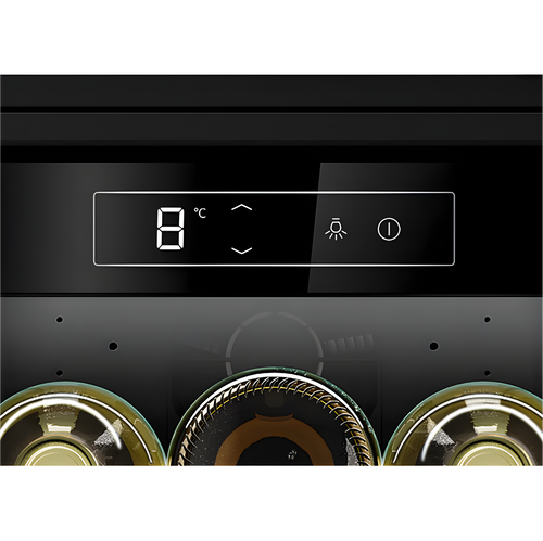 Neff KU9202HF0G - Black 21 Bottle Capacity Wine Cooler - F energy